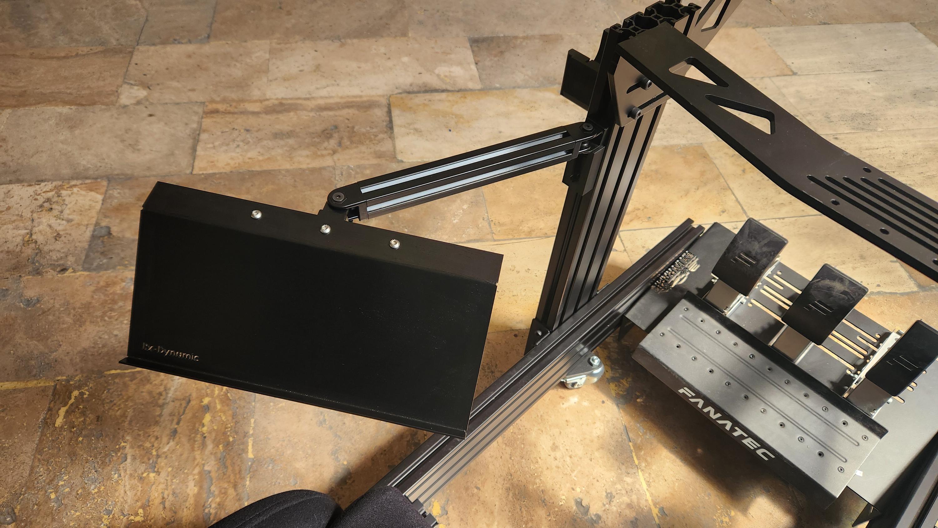 Sim Rig Fodable Sim Rig Keyboard Holder: Foldable Adjustable Arm Gaming Accessory - Etsy