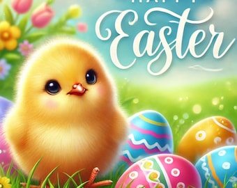 Libro da Colorare di Pasqua