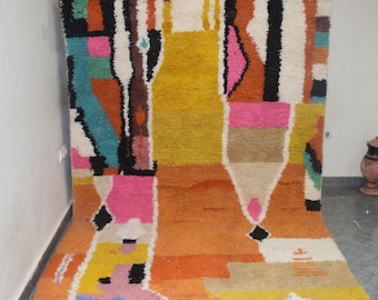 Custom Beni Ourain Rug: Handmade Moroccan Wool Area Rug
