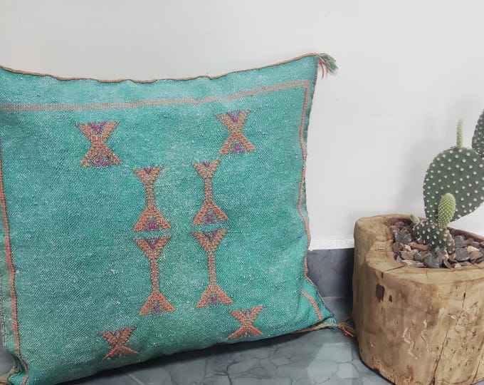 Sabr" Pure Silk Throw Pillows –  Cushions Decor & Spiritual Home Accents