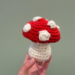 Mushroom Crochet Amigurumi Pattern