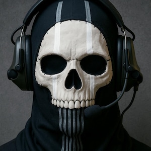 Ghost Mask Airsoft Mask Ghost Cosplay Skull Costume