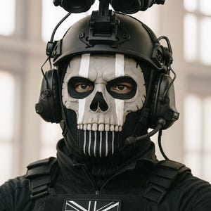 Ghost Mask Airsoft Mask Ghost Cosplay Skull Costume