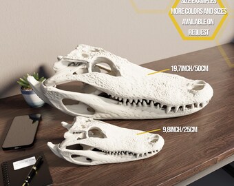 Alligator Skull Replica - Crocodile Skull Life Size - American