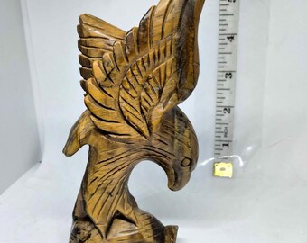 木製鷲の彫刻 木製鷲の彫刻 大きめ