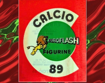 1989 Panini CalcioFlash Sealed Football Sticker Pack - Diego Maradona