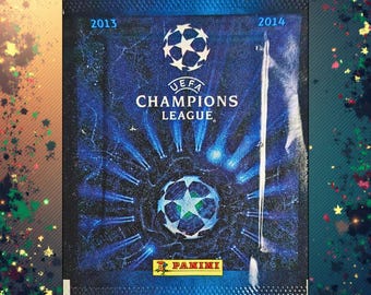 2013/14 Panini Champions League Sealed Sticker Pack - Mohammed Salah Rookie