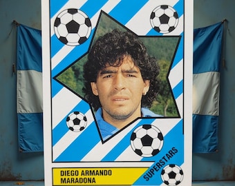 1990 Italia Mondiale Diego Maradona Argentina Sticker