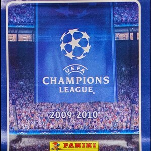 2009/10 Panini Champions League Sealed Football Sticker Pack