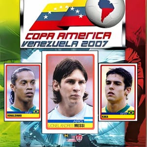 2007 Panini Copa America Sealed Football Sticker Pack