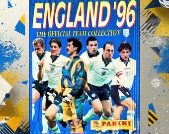 1996 Panini England Official Team Sticker Pack