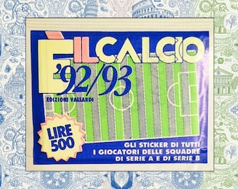 1992 Eil Calcio Vallardi Sealed Sticker Pack - Roberto Baggio - Ruud Gullit - Marco Van Basten