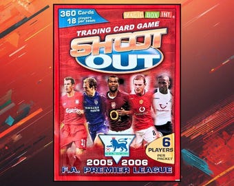 2005/6 Magic Box Premier League Shoot Out Sealed Card Pack