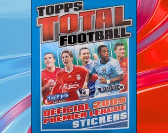 2009 Topps Total Football Premier League Sealed Sticker Packet