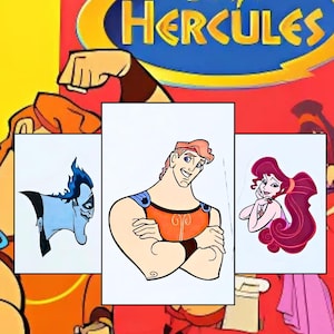 1996 Panini Disney Hercules Retro/ Vintage Sealed Sticker Pack