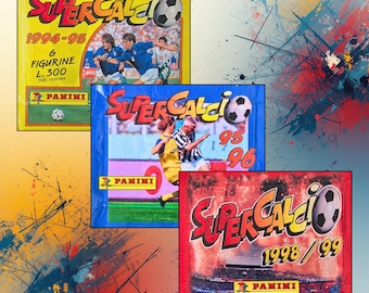1998/99 Panini SuperCalcio Sealed Football Pack