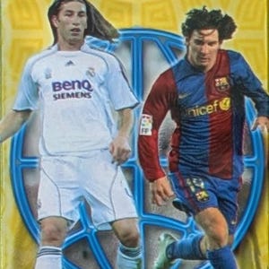 Las Fichas La Liga 2008 Vintage Retro Sealed Football Card Pack