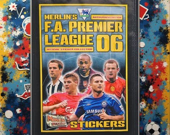 2005/6 Merlin Premier League Sealed Football Sticker Pack