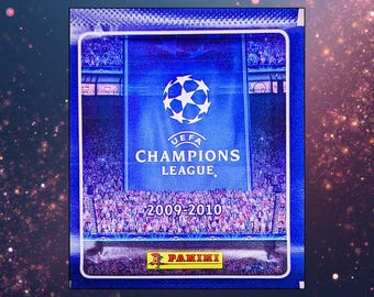2009/10 Panini Champions League Sealed Football Sticker Pack