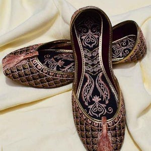 Handcrafted Fully Embroidered Fancy Khussa Shoes