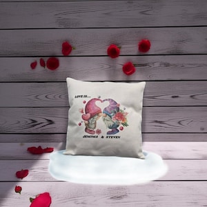 A selection of our personalised cushion covers