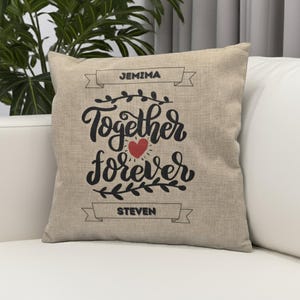 A selection of our personalised cushion covers