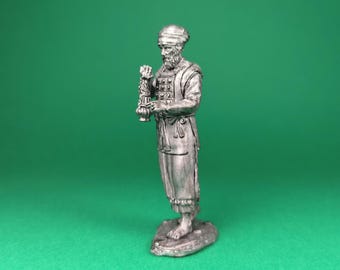 Figurine High Priest Aaron the brother of Moses - Collectible Tin Miniature (54mm)