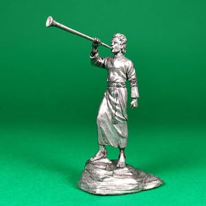 Figurine Angel Moroni - Collectible Tin Miniature (54mm)