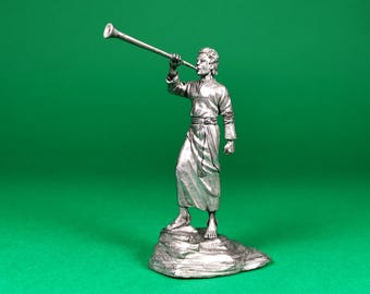 Figurine Angel Moroni - Collectible Tin Miniature (54mm)