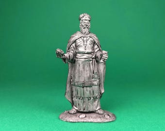 Figurine Melchizedek Priester des Allerhöchsten - Sammlerstück aus Zinnminiatur (54 mm)