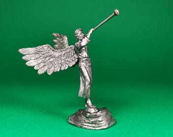 Figurine The Angel Bearing the Message - Collectible Tin Miniature (54mm)