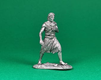 Figur Adam der erste Mensch - Sammlerstück Zinnminiatur (54 mm)