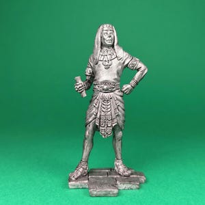 Figurine Joseph the second man after Pharaoh - Collectible Tin Miniature (54mm)