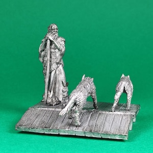 Figurine Noah on the Ark - Collectible Tin Miniature (54mm)