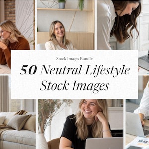 Aesthetic Faceless Lifestyle Stock Images | Boss Babe Aesthetic | Instagram Reels & Posts | Digital Marketing Bundle | MRR
