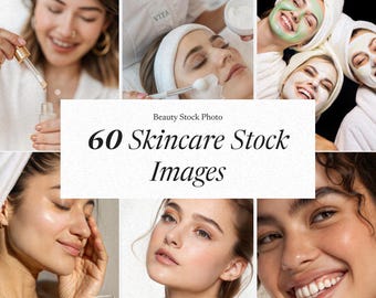 Radiant Skin Stock Photos: AI-Generated Beauty Images (Digital Download)