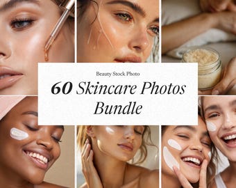 Skincare Stock Photos | 60 Beauty & Wellness Images (Digital Download)