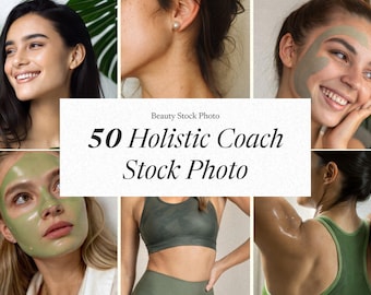 Holistic Coach Stock Photos | Wellness Branding Images | Mindfulness Content | JPG Digital Download