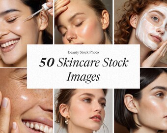 Radiant Skin Stock Photos: AI Beauty Images (Digital Download)