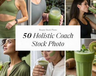Holistic Coach Stock Photos | Wellness Branding Images | Mindfulness Content | JPG Digital Download