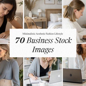 Business Stock Images | Girl Boss Instagram Photos | Neutral Aesthetic Lifestyle Content | MRR | JPG Digital Download