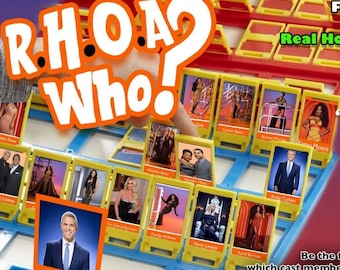 Real Housewives Of Atlanta Guess Who Game | RHOA Printable (Digital Download)