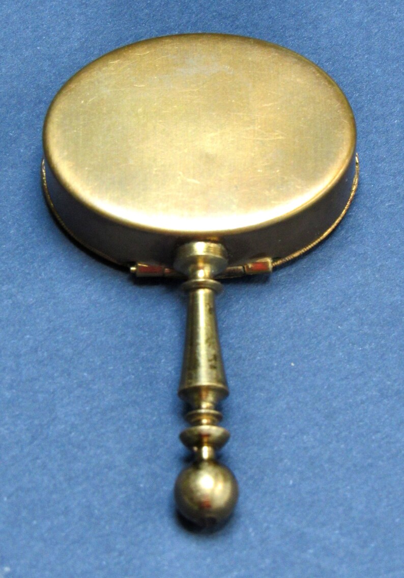 Antique Brass Silent Butler Personal Ashtray Etsy