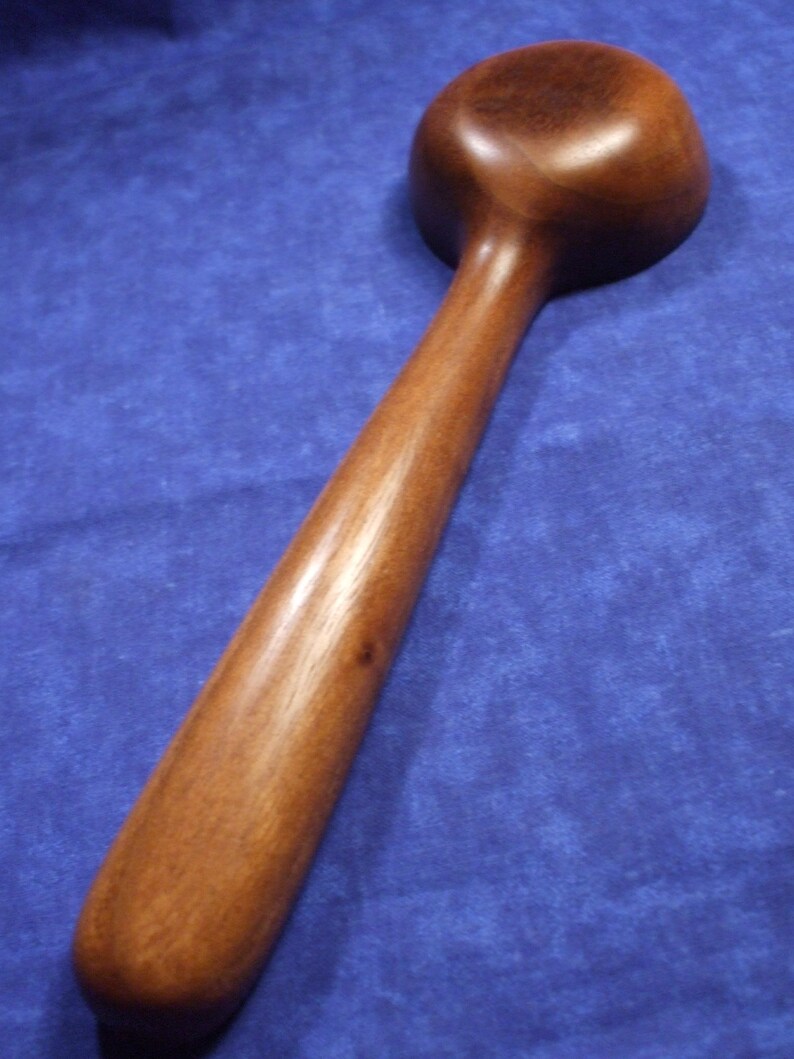 Long handle 2 tablespoon 2 Tablespoon Hand carved from black walnut wood Measuring spoon coffee scoop