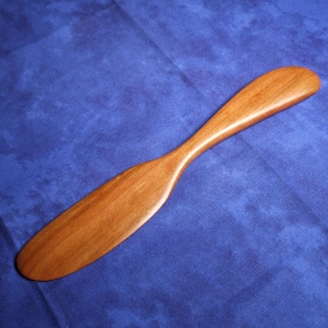 Butter Knife Hand carved from cherry wood