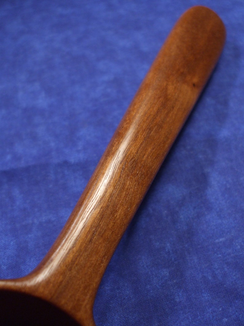 Long handle 2 tablespoon 2 Tablespoon Hand carved from black walnut wood Measuring spoon coffee scoop