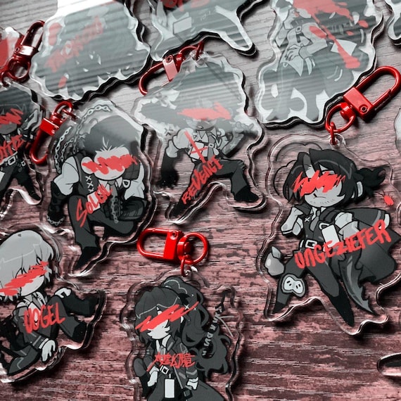 PREORDER Limbus Company Double-sided Character Charms - Etsy Australia