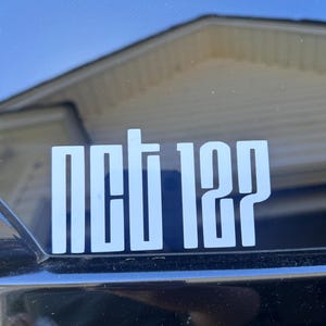 NCT 127 Auto Aufkleber. Wasserfest und kratzfest!