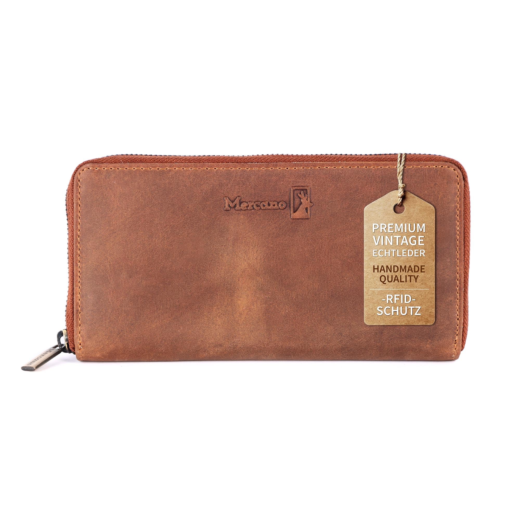 Vintage Leder Portemonnaie Damen Hill Burry Hill Burry Hochwertige