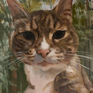 Custom Pet Portrait Oil Painting from Photo, Custom Hand Painted Canvas, Original Oil Painting, Personalized Pet Portraits, Memorial Gift